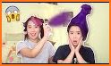 Hair dye : Crazy hair challenge related image