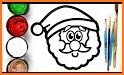 Pixel Art Christmas: Color By Number Santa Claus related image