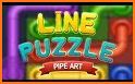 Pipe Puzzle : Line Art related image