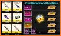 Guide for FF free skin diamond‏‎ Weapons free fire related image