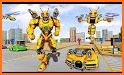 Bee Robot Car Transform War- Grand Robot Car Games related image