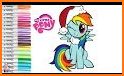 Coloring Book of Little Pony related image
