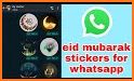 Eid Mubarak Sticker For WAStickerApps related image