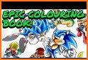 Coloring Book For Sonic 2020: Coloring Hedgehog related image