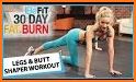 Buttocks Workout - Butt in 30 days - Butt and Legs related image