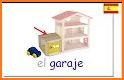 Spanish Action Words: 3D Animated Flash Cards related image