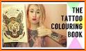 Tattoo Coloring Book related image
