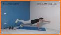 One-leg or one-arm plank related image