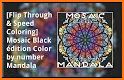 Mandala Color by Number: Mandala Coloring Book related image