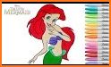 Mermaid Coloring Book related image