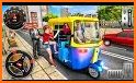 Real Rickshaw Driving Simulator-Tuk Tuk Games related image