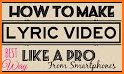 Lyrical Video Status Maker & Lyrics video Editor related image