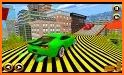City Rooftop Stunt Car Racing Ramps related image