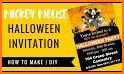 Halloween Party Invitation Card Maker related image