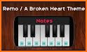 Broken Heart Keyboard Theme related image