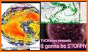Weather radar map: waves, rain & hurricane tracker related image
