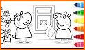 Coloring Pages Peppa : Drawing & Coloring Book related image