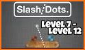 Slash/Dots.  Physics Puzzle related image