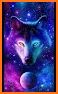 Night Sky Wolf Live Wallpaper related image