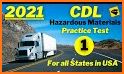 CDL HAZMAT  Hazardous Materials Endorsement Test related image