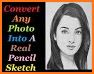 Pencil Photo Sketch : Sketch Drawing Photo Editor related image