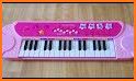 Pink Piano Keyboard related image