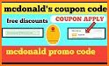 Coupons for Mcdonald's Deals & Discounts Codes related image