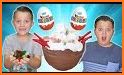 Chocolate Candy Surprise Eggs-Free Egg Games related image