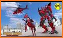 Super Horse Robot Transform: Flying Helicopter related image