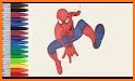 The amazing spider hero Coloring Pages related image