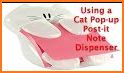 Cat Sticky Note Notepad related image