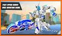 Police Rescue Bike Transform Robot Game 2020 related image