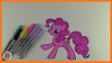 Little Coloring Book For Pony related image
