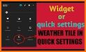 Weather - Quick Settings Tile related image