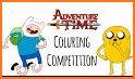Finn and Jake: It's Adventure time coloring book related image