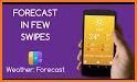 Weather forecast app for Android phone related image