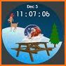 Xmas snow Animated watch face related image