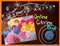 Princesses Coloring Book For Free related image