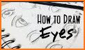 Anime Eyes Drawing & Coloring Pages related image