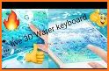 Water Splash Keyboard Theme related image