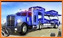 Us Police Cop Car Transporter Truck 2019 related image