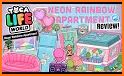 Toca Life World:Free Guide🌈Neon Rainbow Apartment related image