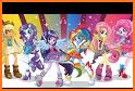 Rainbow Fashion Games - Girls Dress up related image