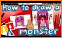 Halloween Monster Coloring Book By Numbers related image