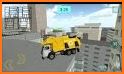 Flying Dump Construction Truck Driving related image