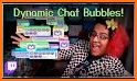 Bubble for chat related image