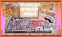 Metallic Silver Keyboard Background related image