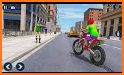 Rooftop Bike Driving Simulator : Bike Taxi Games related image