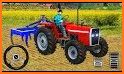 Village Tractor Games:Chained Tractor Offroad Game related image