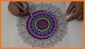 Create Mandala Coloring Book Paint Art related image